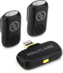 Hollyland LARK A1 Mini Duo Lightning Wireless Microphone System – Space Gray