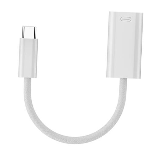 3-in-1 USB C to Lightning Adapter, Support (Charging + Data + Audio), USB C