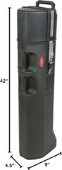 SKB Hard Shell Plastic RotoMold Tripod Travel Case w/ Wheels Lighting Equipment
