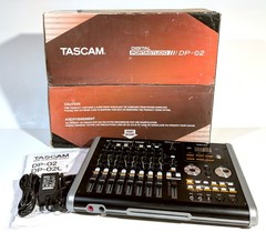🔥【MINTY in BOX】Tascam DP-02 Portastudio 8-Track Mixer/CD Recorder~XLR💥GUARANTY