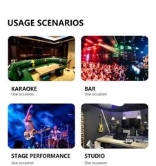 RX-4 High Power Digital 4 Channel 800 Watts Power Amplifier for Karaoke