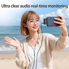 Noise Cancelling Microphone Type-C Mic Plug & Play for Android & iPhone 17/16/15