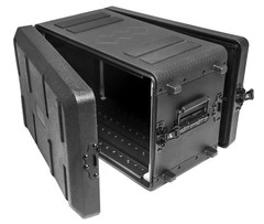 Diandian 6U Rack Case Shallow 11″ Depth, 19″ Rackmount Flight Case, Watertigh…