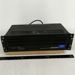 QSC USA400 Professional Power Amplifier 2-Channel Rack Mount Tested Working