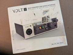 Universal Audio Volt 1 Audio Interface —Cords Included—Works Perfect/ Tested