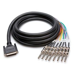 Hosa 15-foot 8-Channel DB25 toTRS Analog Snake for Universal Audio Apollo x8p