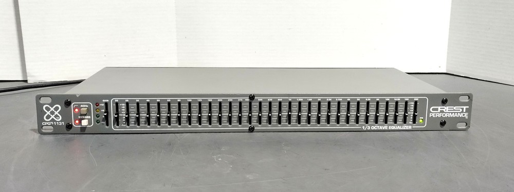 Crest Performance CPQ 1131 Rack-Mount 31-Band Mono Graphic Equalizer System