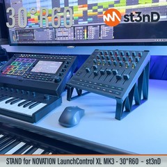 STAND for NOVATION LAUNCH CONTROL XL Mk3 – 30° Raised 60mm