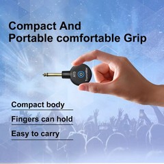2.4GHz Wireless Guitar Transmitter Receiver For Guitar Bass Electric Instruments