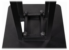 (1) Rockville Black Adjustable Totem Stand For Behringer MPA200BT 8″ Speaker