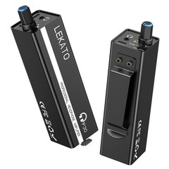 LEKATO P30 In-Ear Monitor Amplifier 16H Rechargeable IEM Amp Stage & Studio