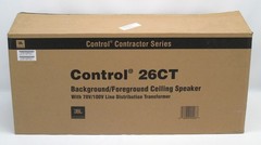 PAIR of JBL Control 26CT 6.5″ Background Foreground Ceiling Speaker NEW IN BOX