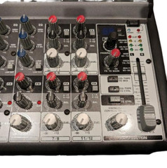 Behringer XENYX 1202FX Compact Mixer 12 CH 24bit Multi-Effector Very good