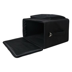 Sound Town Portable 6U Rack Bag w/ 14″ Rackable Plywood Rack Frame STRB-616B