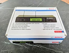 NEW BOSCH MW1-RX-F4 UHF Wireless Microphone Receiver 606-630MHz