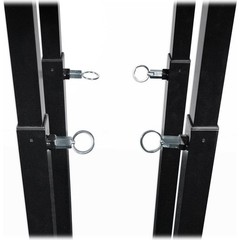 (1) Rockville Black Adjustable Totem Speaker Stand For BOSE F1 Model 812