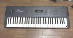 Yamaha SY55 Synthesizer Keyboard Workstation Tone Generator Tested Working Japan