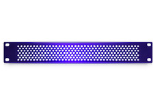 Custom Candy Purple 1U Rack Panel – Steel Vent Cover for 19” Mount Gear