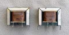 Two Vintage MCI 2005626 JH-110 Output Audio Transformers 1:1.25 Step Up 7C111A