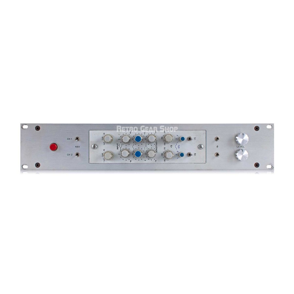 AWA 1G66143 Mic Preamp Analog Eq Equalizer 2 Channel Module Racked Vintage Rare