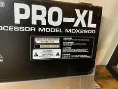 Behringer MDX2600 Composer Pro-XL 2-Channel Vocal Compressor Dynamics Processor