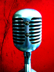 Vintage 1940’s Shure Brothers 55 Fatboy microphone Hi Z Elvis w S-36 stand 55S