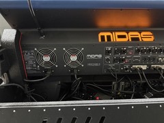 Midas HD96 Mixing console with ZCase Hydraulic Flip Case