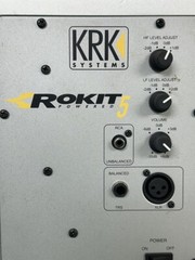 KRK System Rokit 5 (RP5G3SB-NA) 50W Limited Edition Silver Studio Mo (PD1116173)