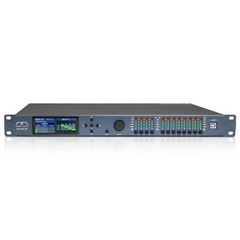 Sound Town 4×8 FIR DSP Speaker System Processor with Display Dante/AES MTD48-D8