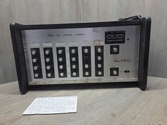Altec 1212 1212A control console PA Reverb Echo Rust Never Sleeps Needs Work