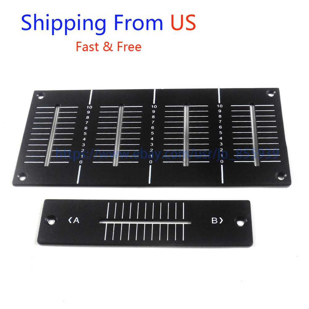 US STOCK OEM Main Faceplate for Pioneer DJM800 Fader Panel DAH2427,DAH2426