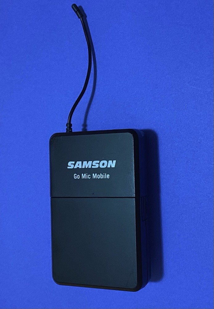 Samson Go Mic Mobile Omnidirectional Lavaliere Wireless System TRANSMITTER