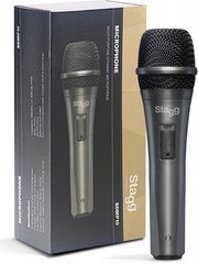 Stagg SDMP10 – Dynamic Cardoid Vocal or Instrumental Microphone On/Off Switch