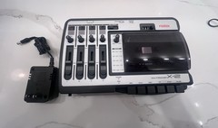 Fostex X-12 Multitracker Cassette Tape Recorder Box Manual & AC Adaptor Open Box