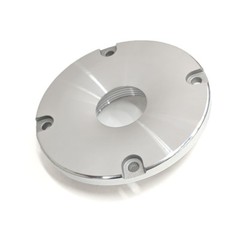 HyperPower Aluminum Flat Door Panel Metal Horn Waveguide for 1″ Screw-in Drivers