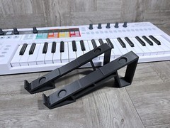 20º Angle Stand for Arturia Keystep PRO – Color BLACK – by KZcraftworks – USA