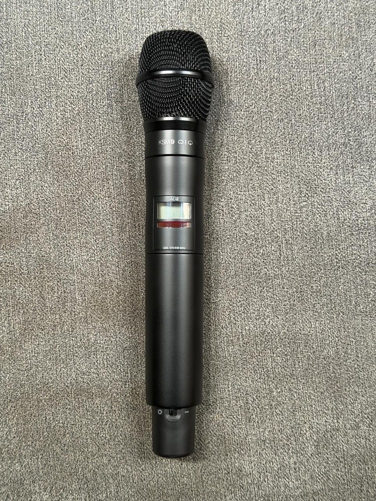 Shure AD2/KSM9B Handheld Wireless Micro Transmitter w/ KSM9 Capsule G56 470-636
