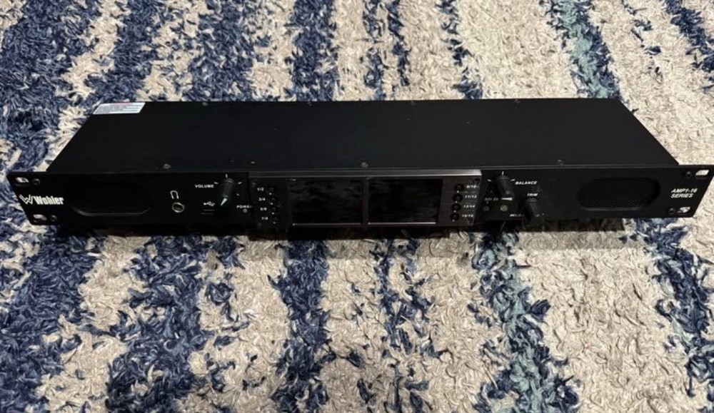 Wohler AMP1-16-M16-Channel Rackmount Amplifier with Dual SDI