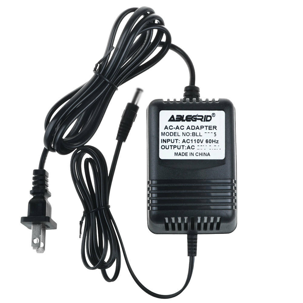 20V 500mA 0.5A AC to AC Adapter Charger Power Supply Cord PSU Tip 5.5mm*2.5mm