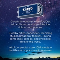 Cloud Microphones – Cloudlifter CL-1 Mic Activator – Ultra-Clean CL-1, Blue