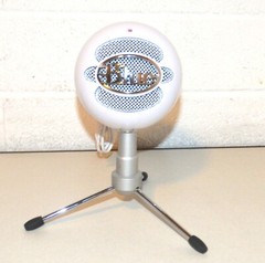 Blue Snowball iCE USB Microphone for PC, Mac – White
