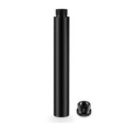 6-INCH Mic Stand Extension Tubes/Rods Parts, Universal 5/8-27″ 6-INCHS, black