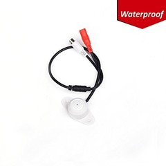 High Sensitivity Weatherproof Preamp Microphone Audio Pickup Kit, 60ft Cable, Po