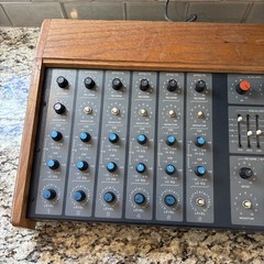 HOLMES MXP-6 Sound Board Mixing Console PA CONTROL CENTER -RARE- TURNS ON- READ!