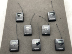 Lot of 7 Sennheiser Sk500 G3 Wireless Bodypack Transmitter Range-A 516-558 MHz