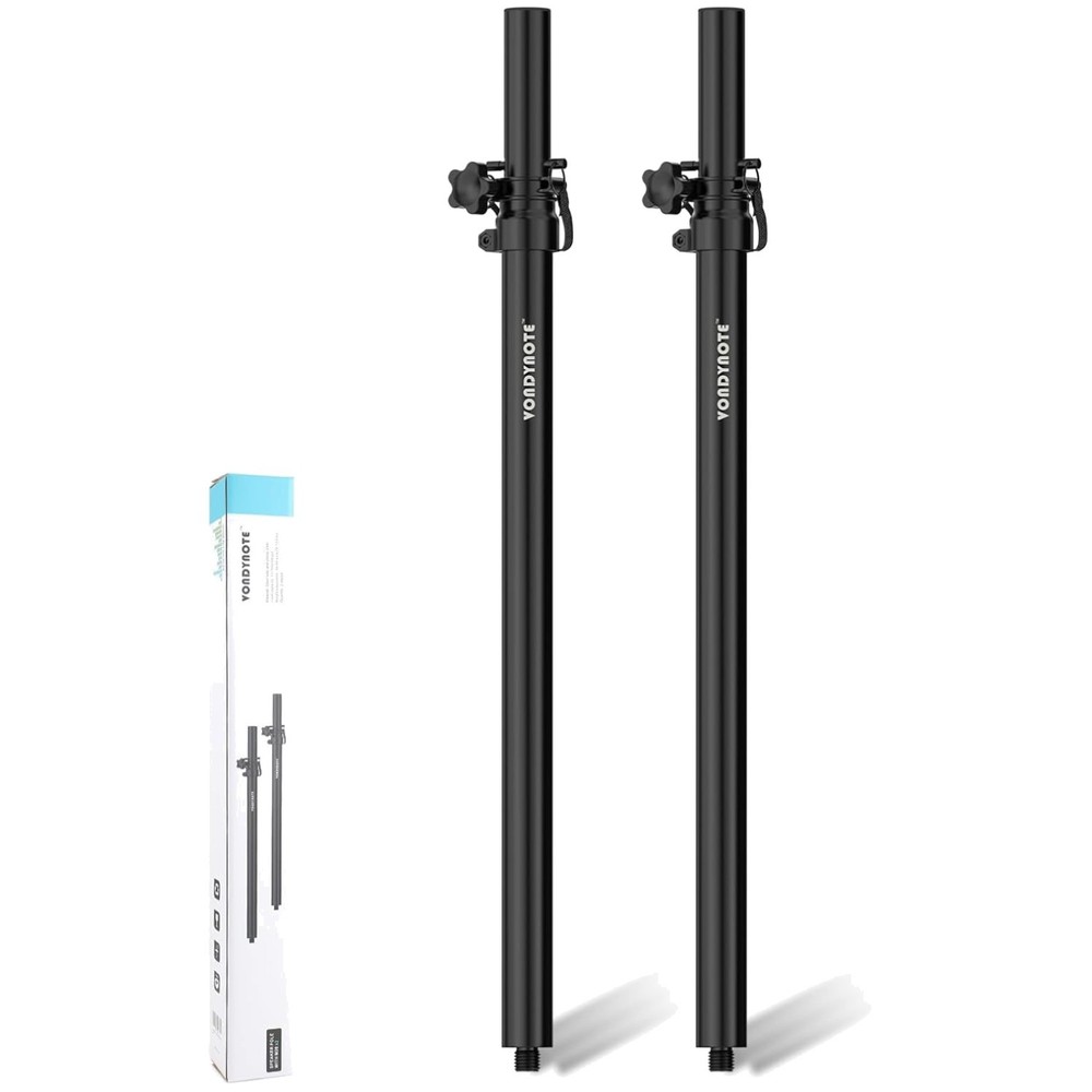 Speaker Pole Pair for Subwoofer – M20 Mount Height Adjust