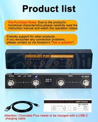 Advanced Wireless 4 Button MIDI Foot Controller – Compact Design for Musicians