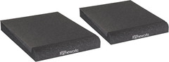 Pair of (2) Acoustic Foam Isolation Pads for Studio Monitors, Fits 6.5″ Speakers