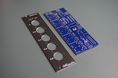 Assembled Eurorack MIDI DIN5 Thru 1in – 4out midithru DIY