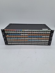 LOT OF 4, Audio Accessories Audio-Line 48 Point Audio Patch Bay PatchBay 2 x 24